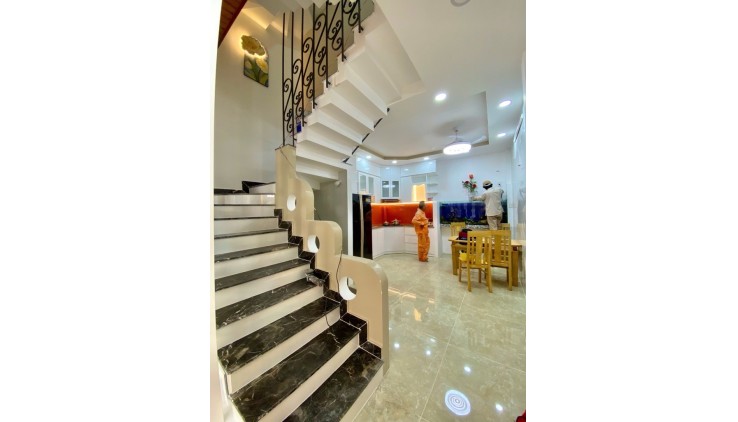 HẺM 5M, 48M2, 4 TẦNG ĐẸP, 1/ĐƯỜNG SỐ 14 NGAY LÊ VĂN QUỚI, FULL NỘI THẤT GIÁ CHỈ 6.X TỶ